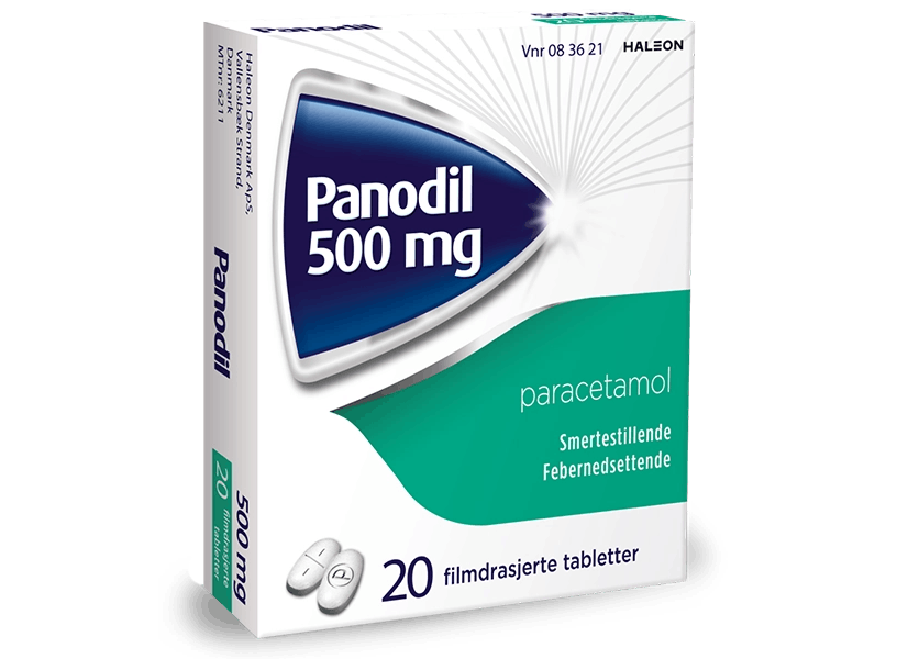 Panodil 500 mg smertestillende piller
