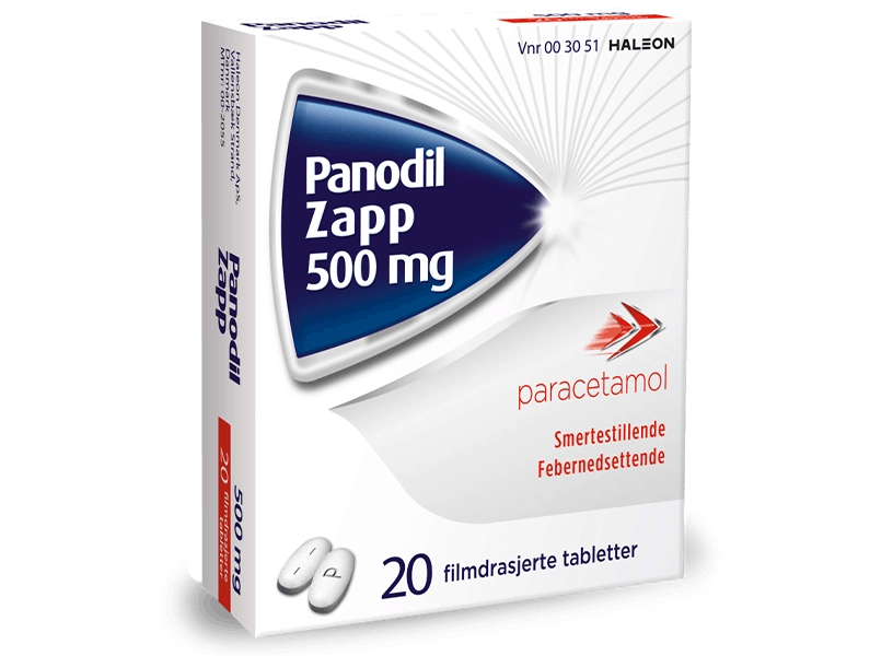 panodil zapp 500mg eske