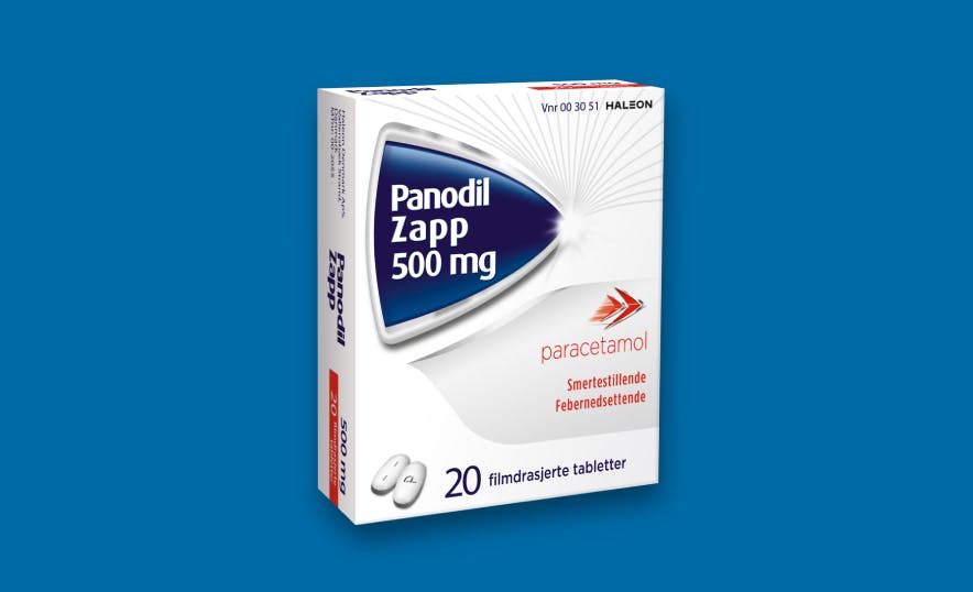 Lindre smerter med Panodil tablett