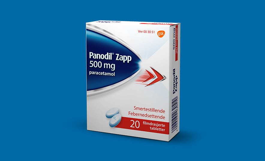Lindre smerter med Panodil tablett