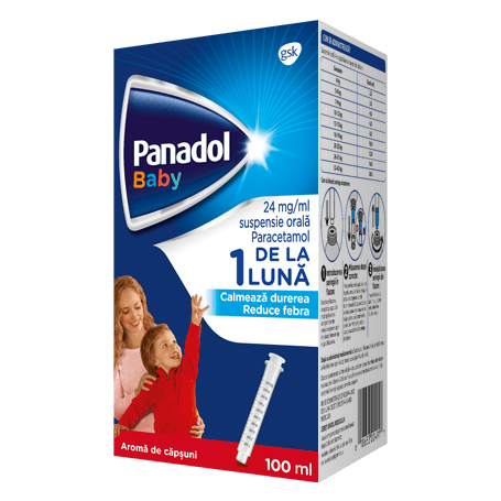 panadol colour-free suspension 1-5 years