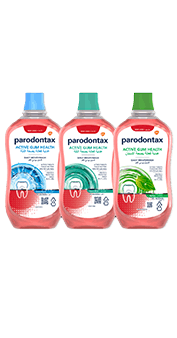 parodontax mouthwash bottle