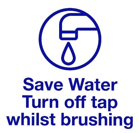 save water turn off tap