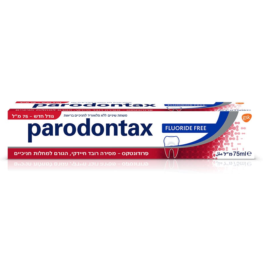 parodontax fluoride free toothpaste