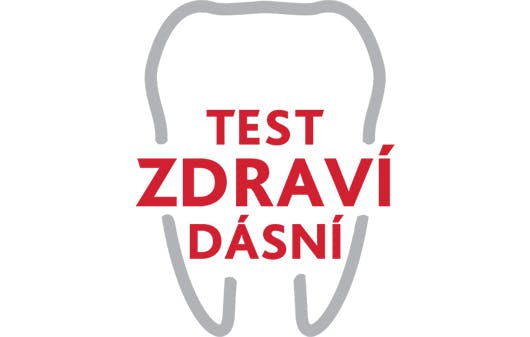 Test zdraví dásní logo