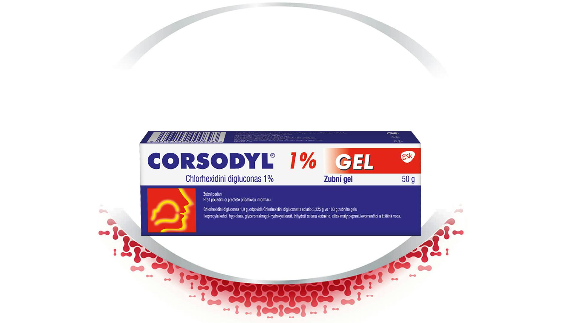 Produkty Corsodyl pro intenzivní ochranu dásní