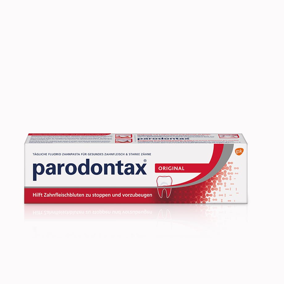 Pasta de dientes parodontax original de uso diario