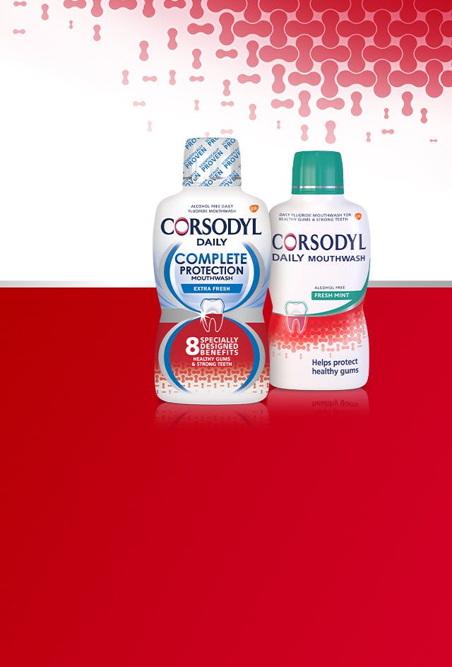 Corsodyl Mouthwash range