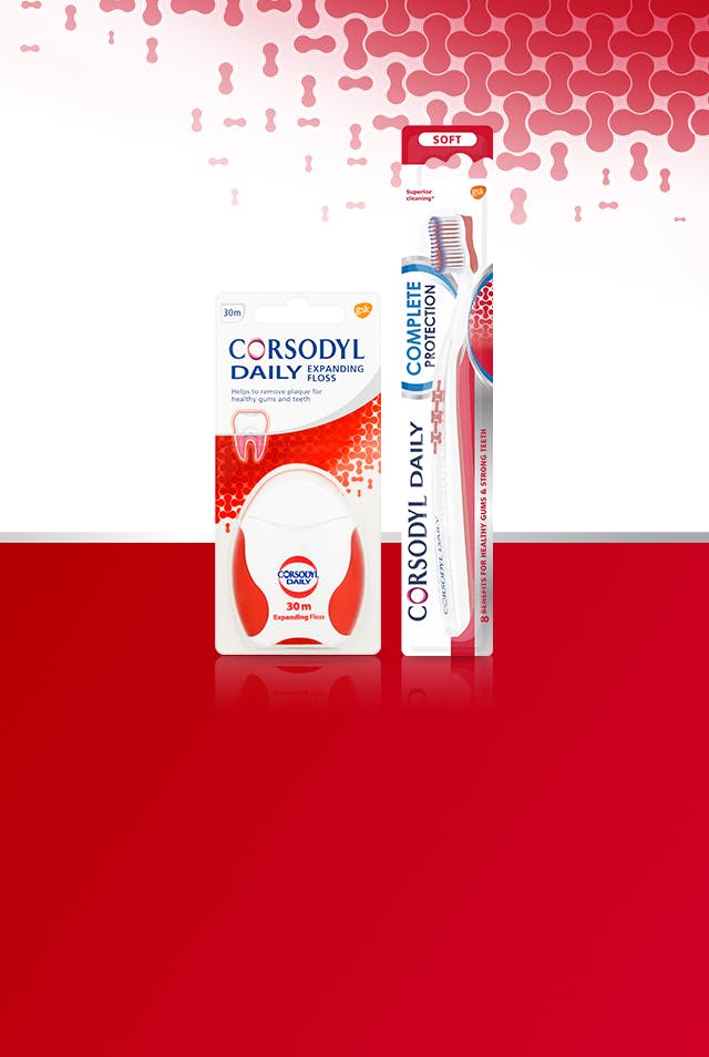 Corsodyl toothbrush range