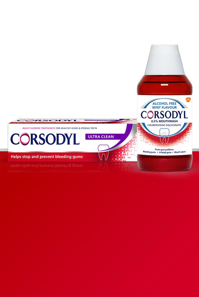 Corsodyl Toothpaste and Corsodyl Mouthwash