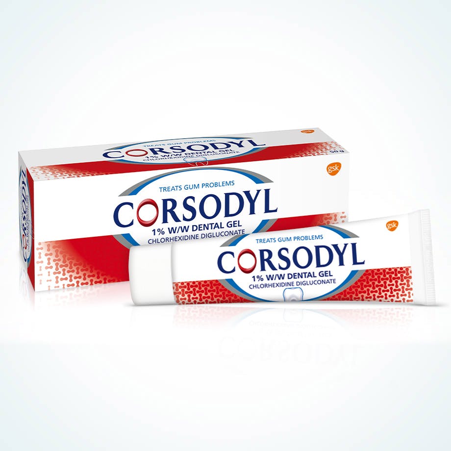 Corsodyl® 1% w/w Dental Gel