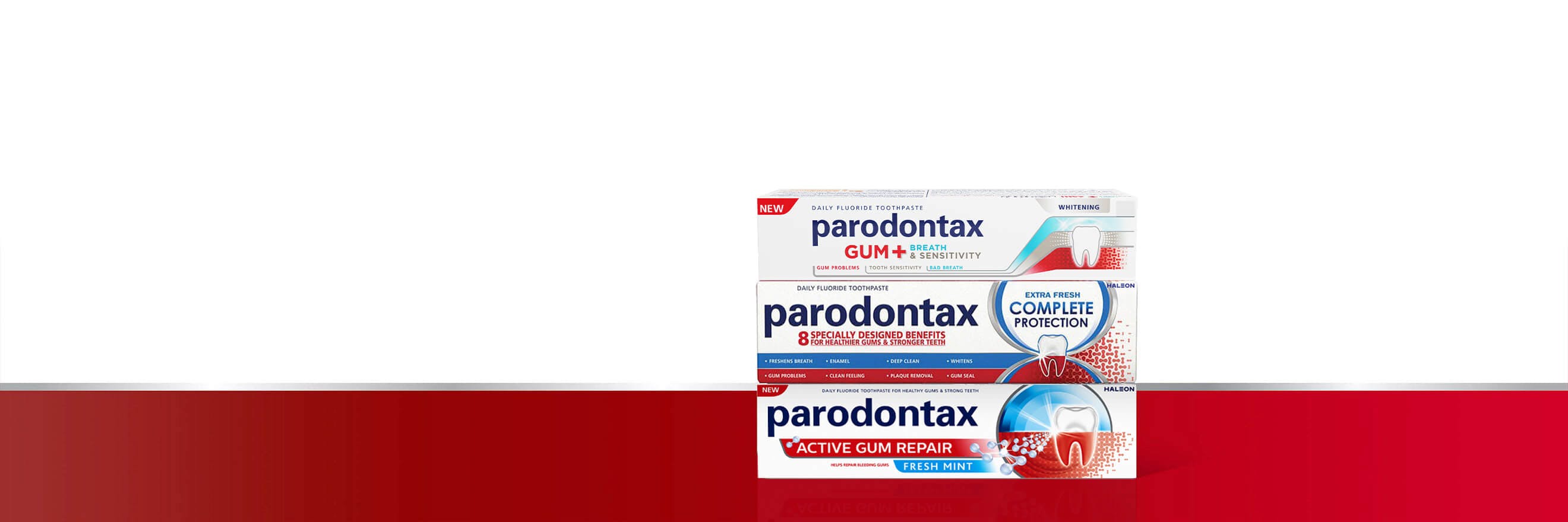 parodontax toothpastes