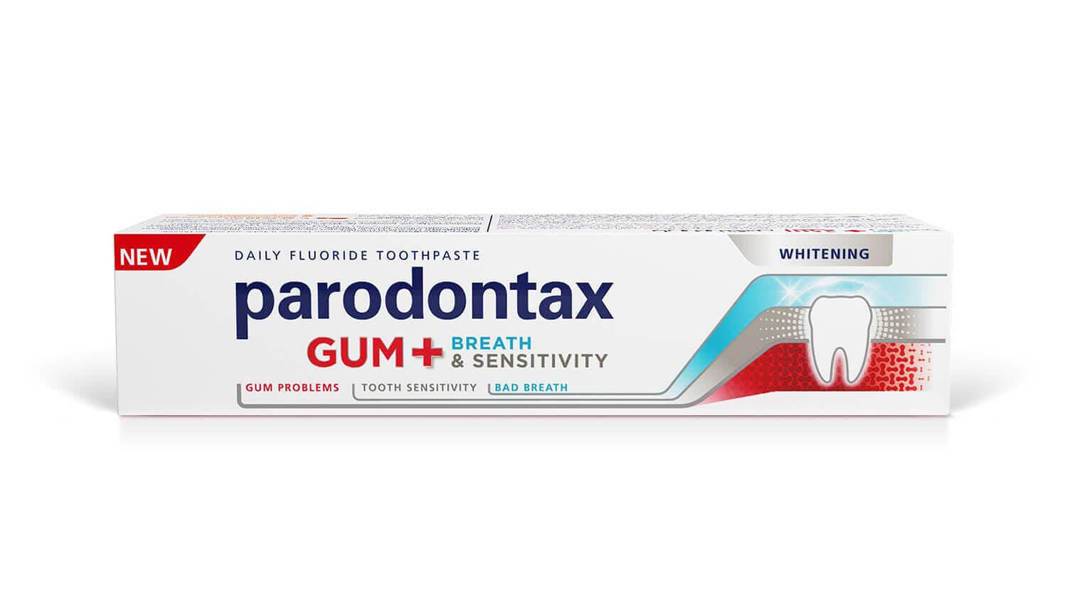 Parodontax Gum, Breath & Sensitivity Toothpaste Whitening 75ml