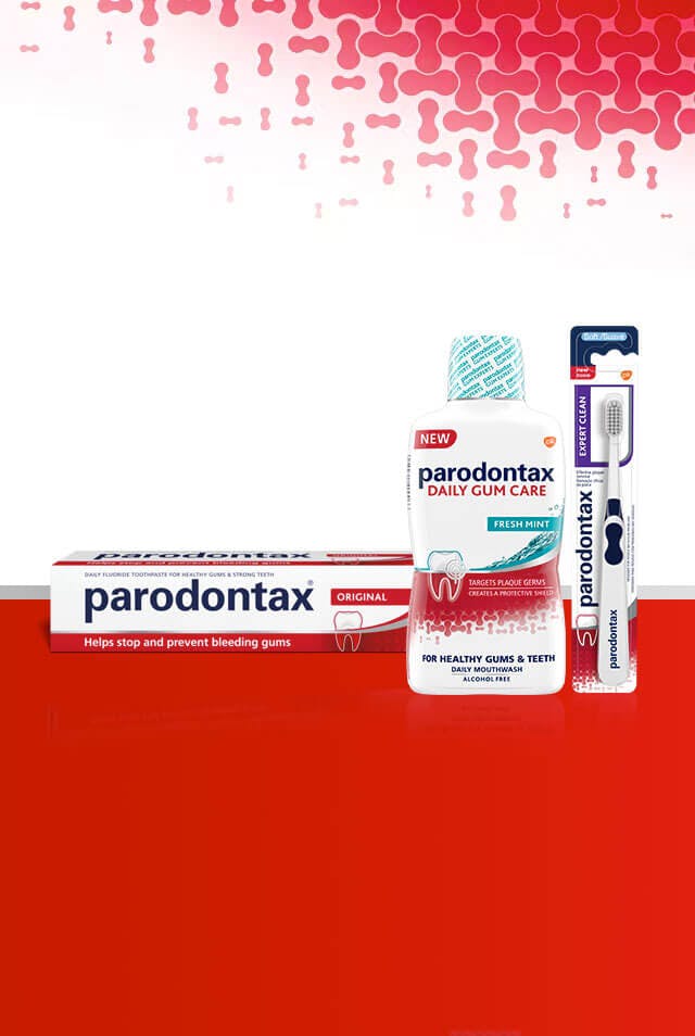 Help protect your gum with parodontax gum health.