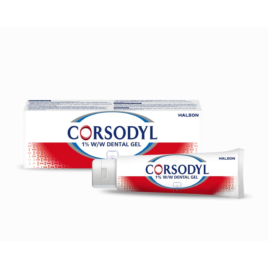 Corsodyl 1% w/w Dental Gel