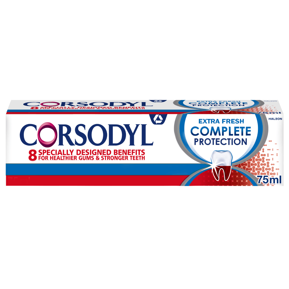 Corsodyl Complete Protection Extra Fresh toothpaste