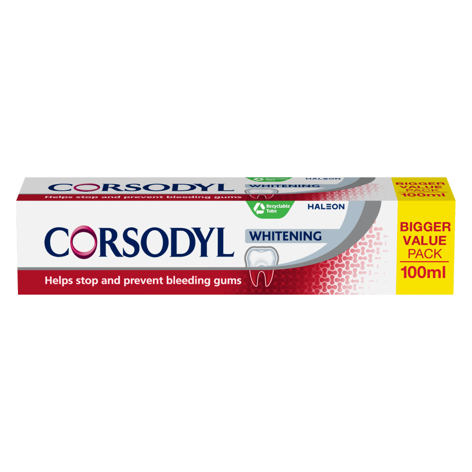 Corsodyl Whitening toothpaste