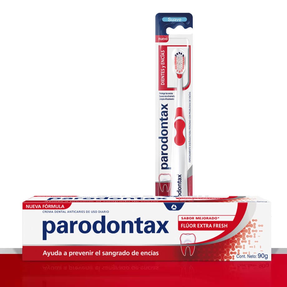 parodontax Flúor Extra Fresh y Cepillo