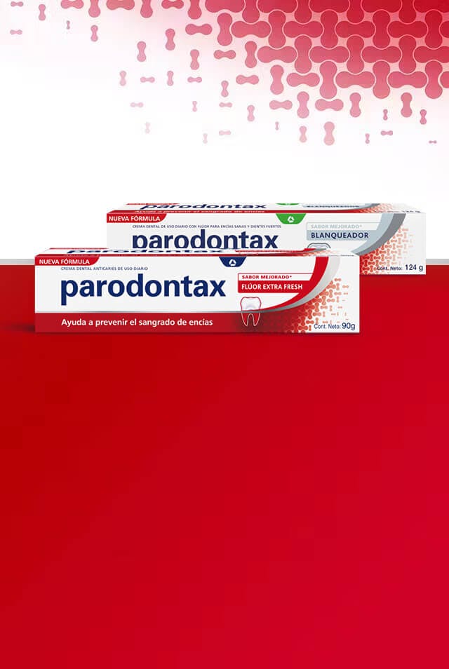parodontax Flúor Extra Fresh y Blanqueador