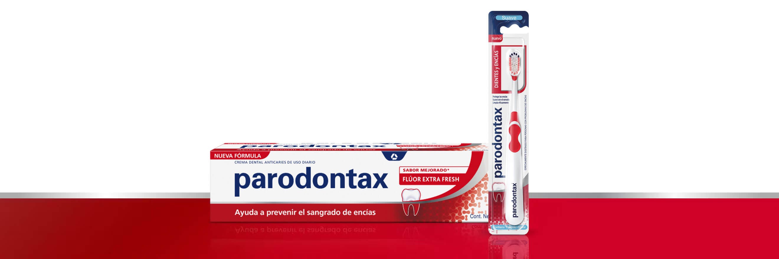 parodontax Flúor Extra Fresh y Cepillo
