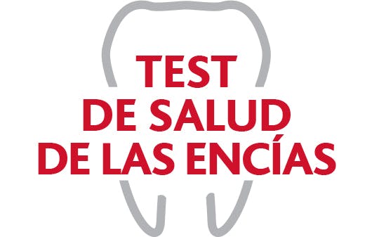 Logotipo de la prueba de salud de las encías