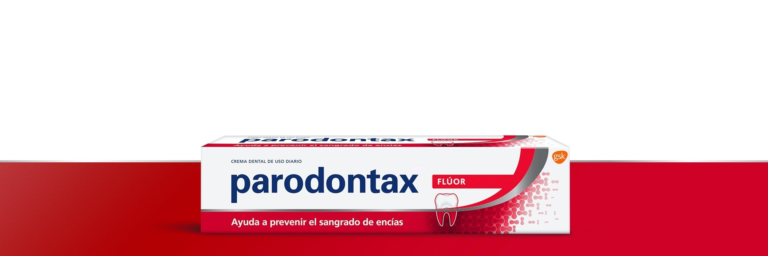 Crema dental de uso diario parodontax Flúor