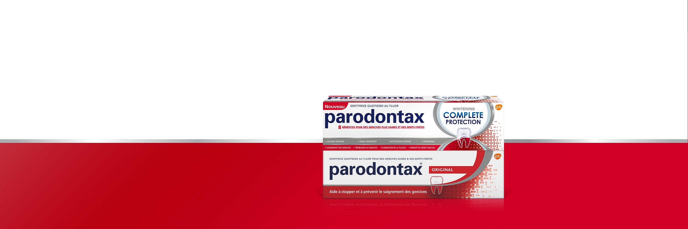 parodontax® tägliche Fluorid Zahnpasta