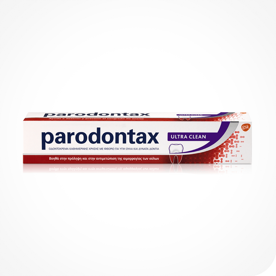 Νέα οδοντόκρεμα parodontax Daily Ultra Clean για την καθημερινή φροντίδα και πρόληψη της αιμορραγίας των ούλων