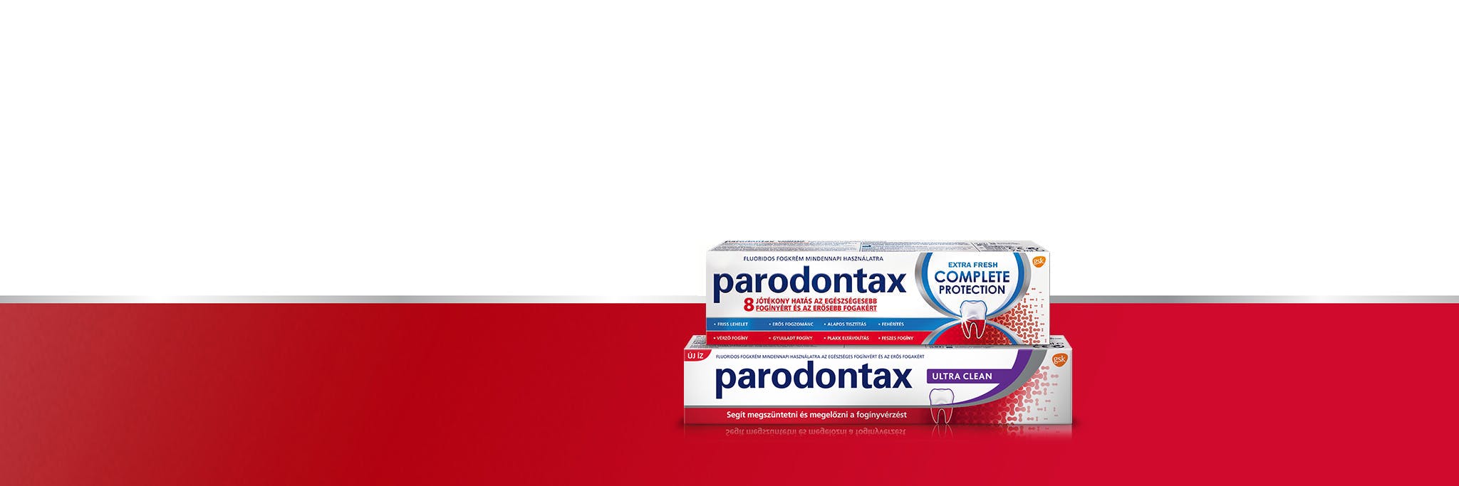 parodontax fogkrémcsalád mindennapi használatra
