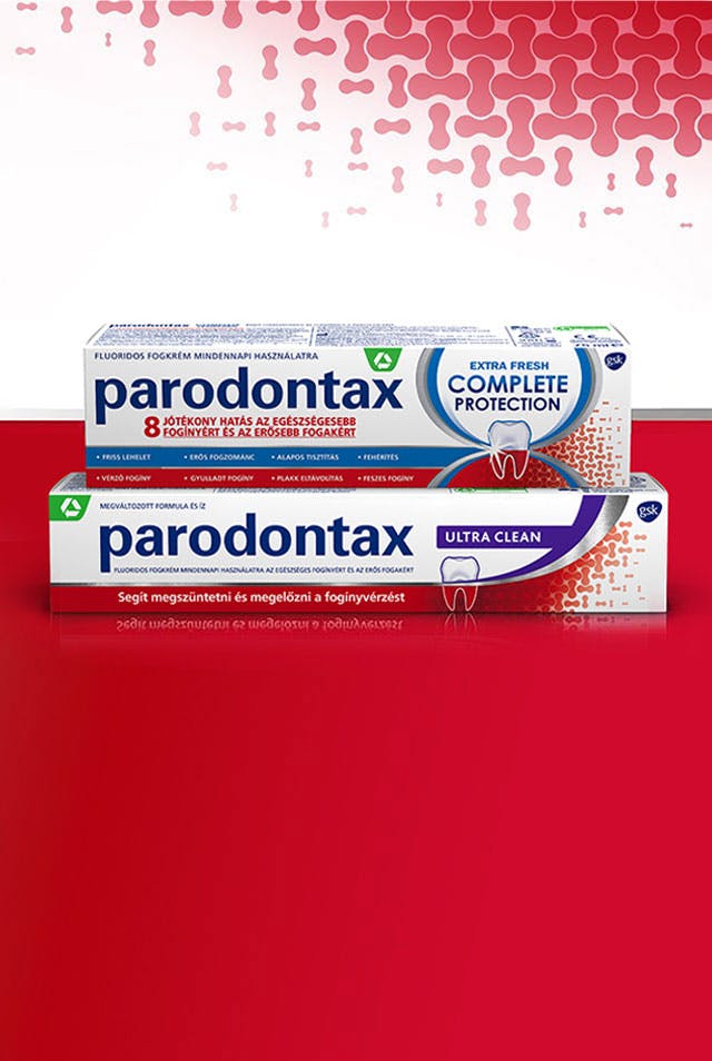 parodontax fogkrémcsalád mindennapi használatra