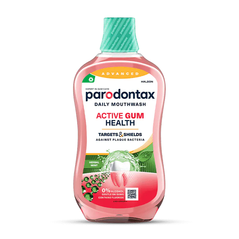Parodontax Active Gum Health Herbal Mint szájvíz, 500 ml 