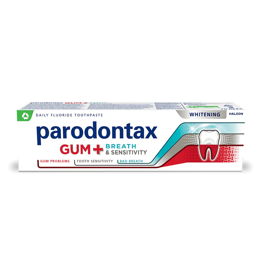 parodontax Gum, Breath & Sensitivity Whitening fogkrém