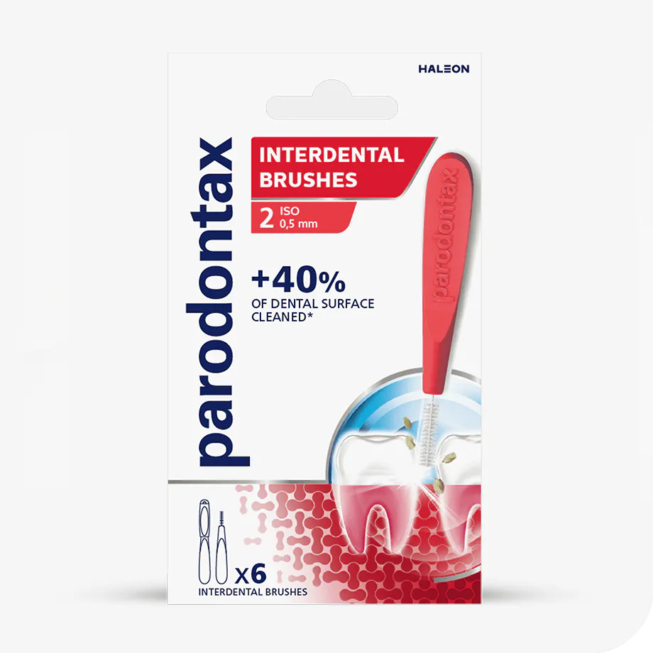 PARODONTAX INTERDENTAL FOGKÖZTISZTÍTÓ KEFE ISO 2, 6DB 