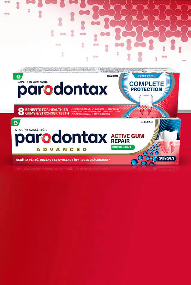 parodontax fogkrémcsalád mindennapi használatra