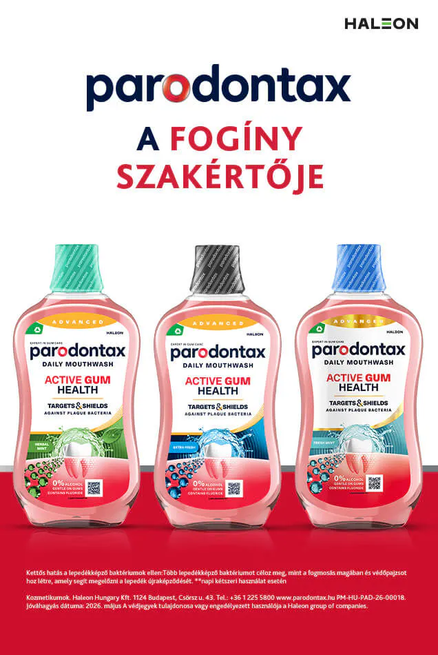 parodontax szájvíz banner