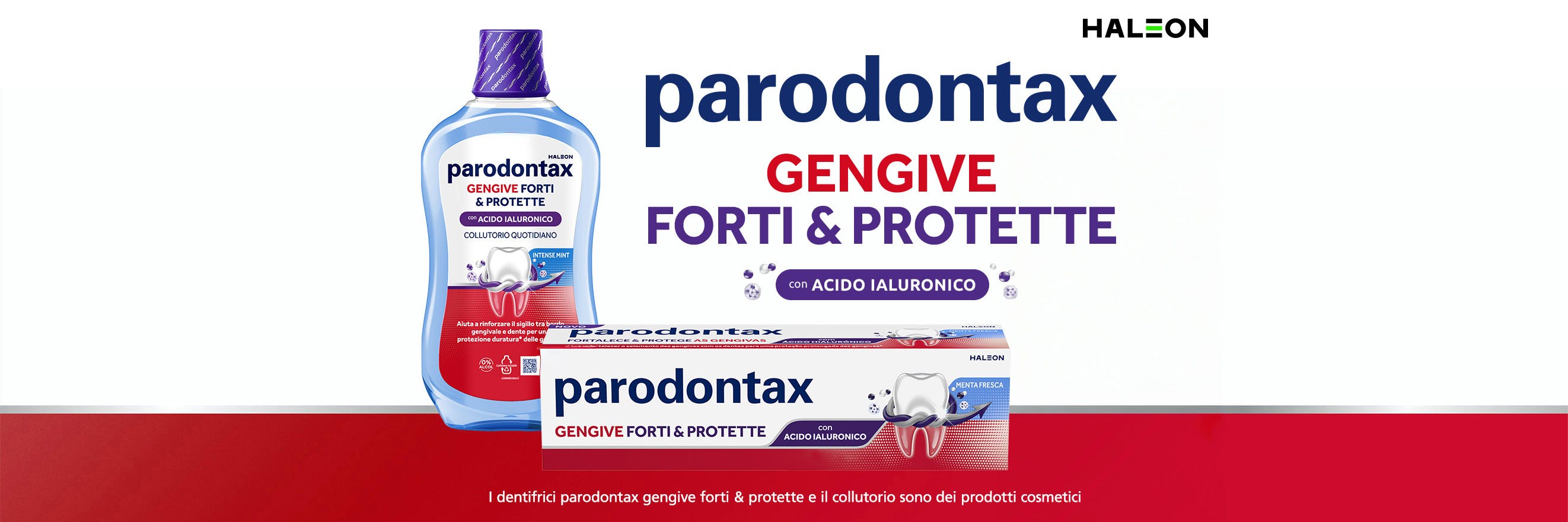 Parodontax Gengive Forti & Protette con Acido Ialuronico