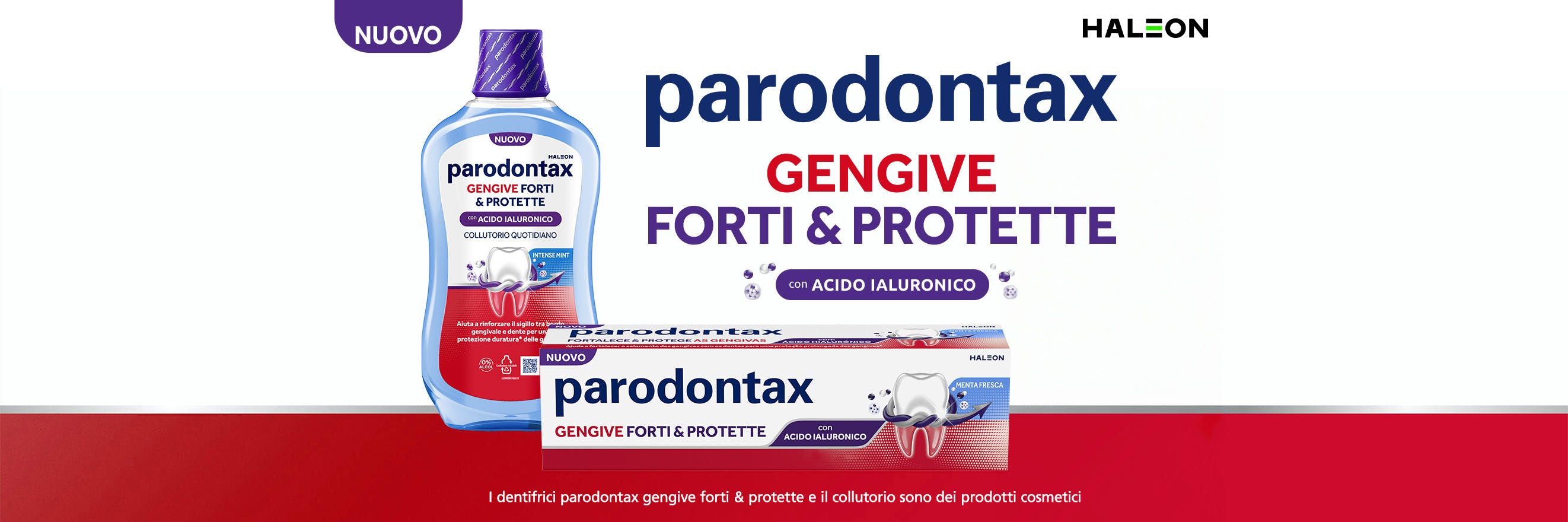 Parodontax Gengive Forti & Protette con Acido Ialuronico