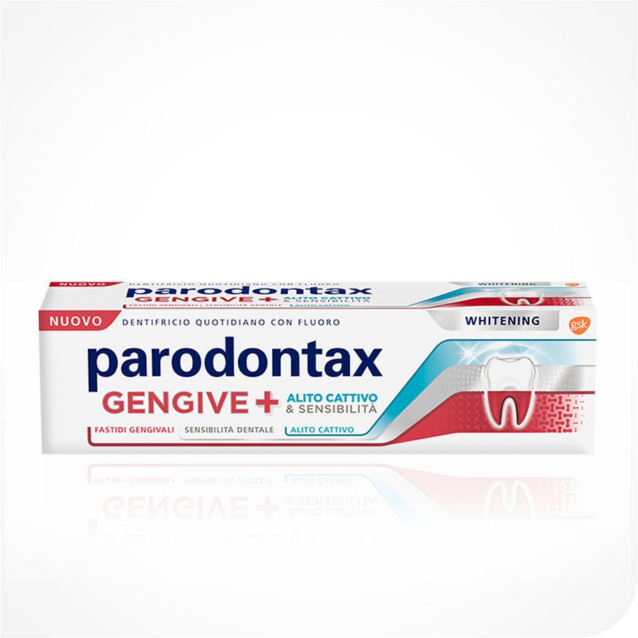 Parodontax Dentifricio Gengive+ Whitening ad azione sbiancante – Parodontax