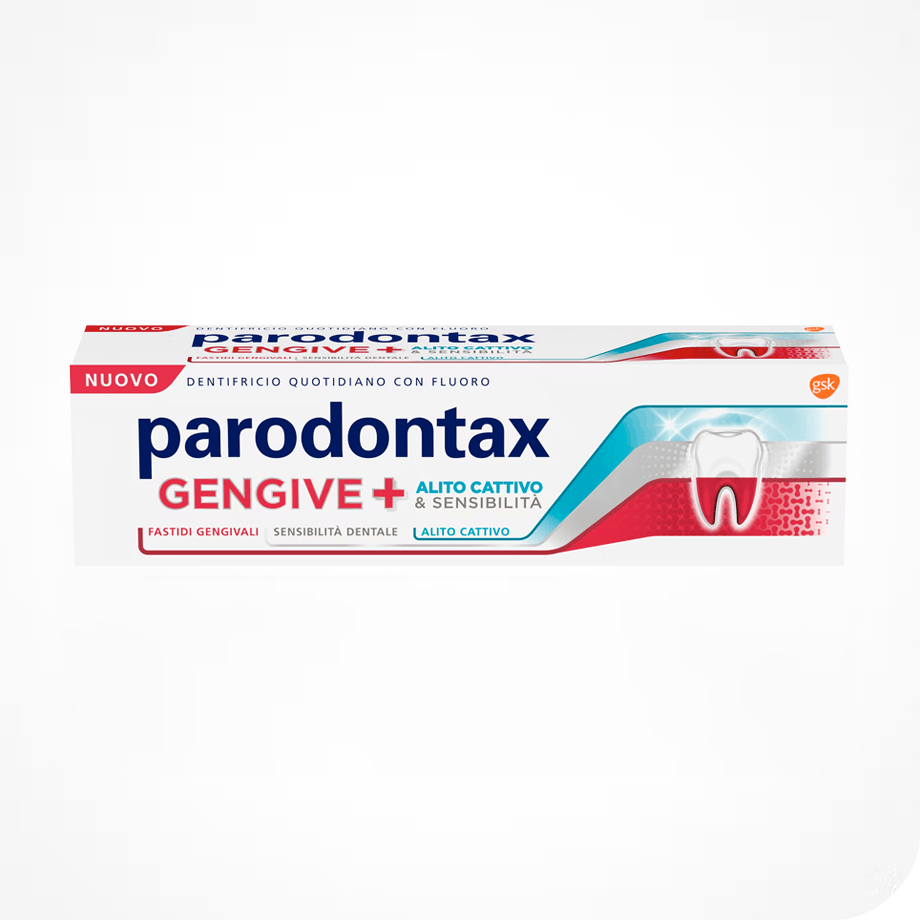 Parodontax Dentifricio Gengive+ per denti sensibili  – Parodontax 