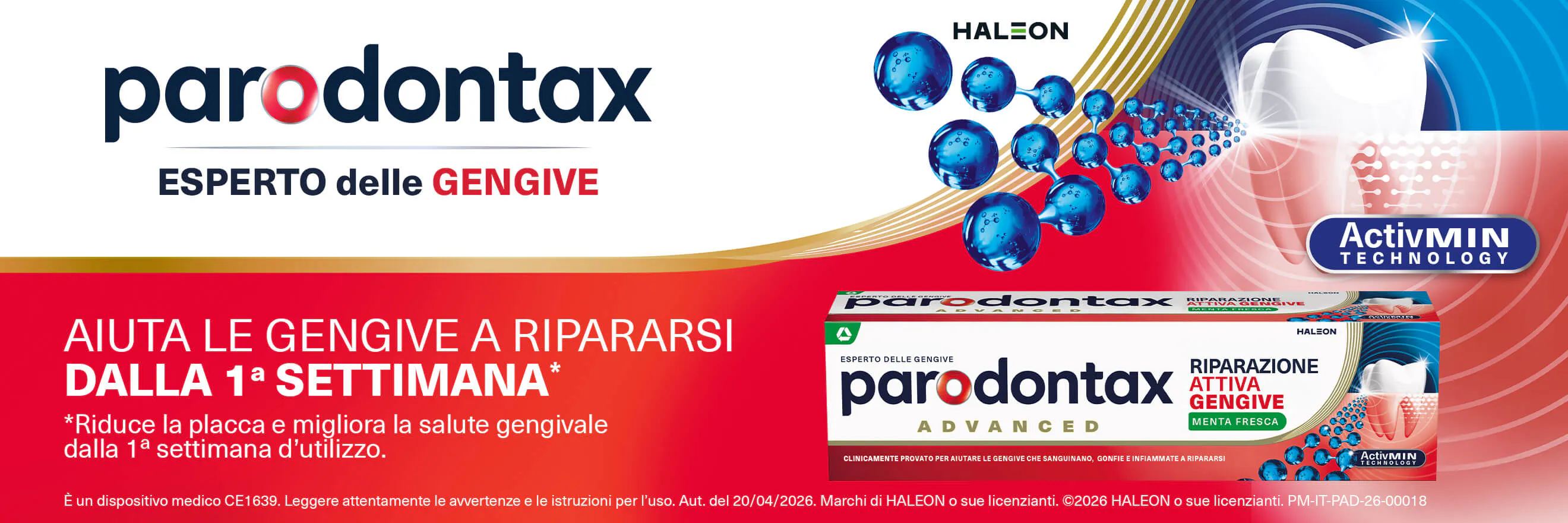 DENTIFRICIO RIPARAZIONE ATTIVA GENGIVE