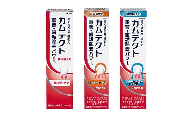 重曹配合のハミガキ「カムテクト」で歯と歯ぐきをケア