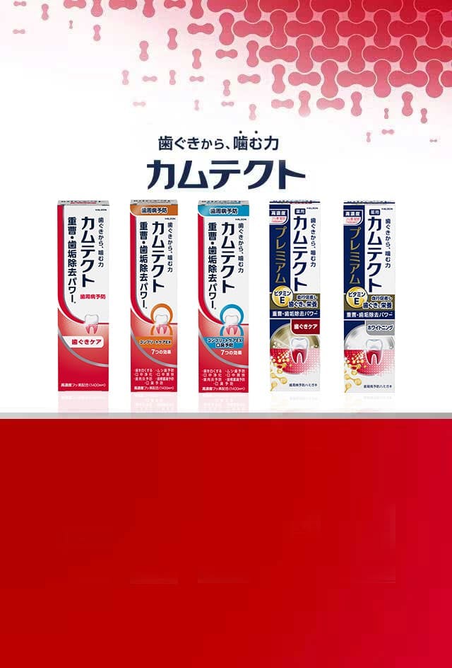 毎日の歯周病予防ハミガキ 薬用カムテクト