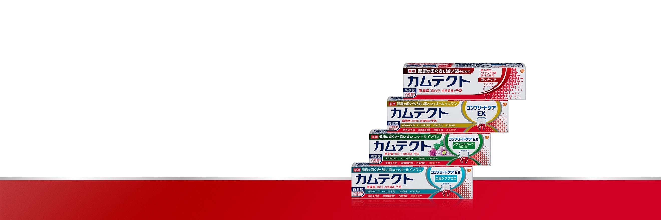 毎日の歯周病予防にカムテクト