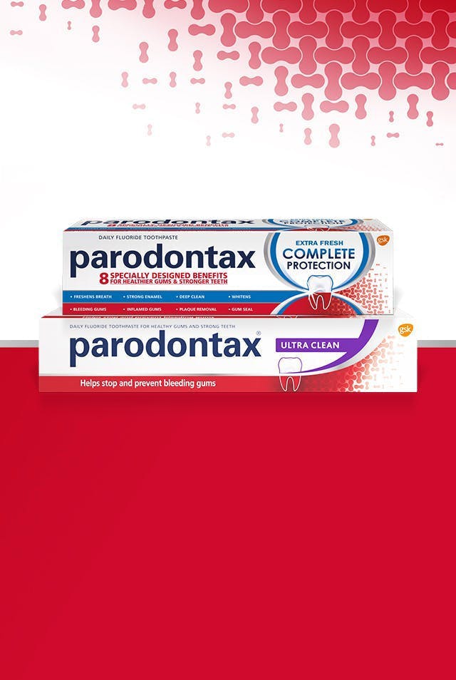 kasdienės priežiūros parodontax Ultra Clean dantų pasta