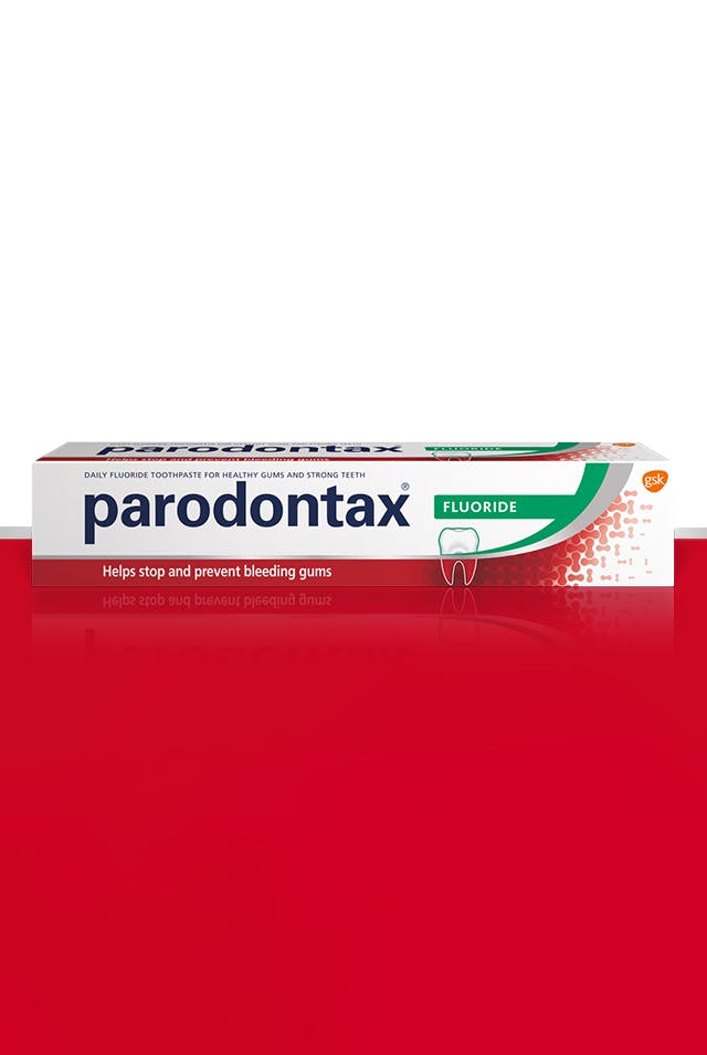 parodontax kasdienės priežiūros produktų linija