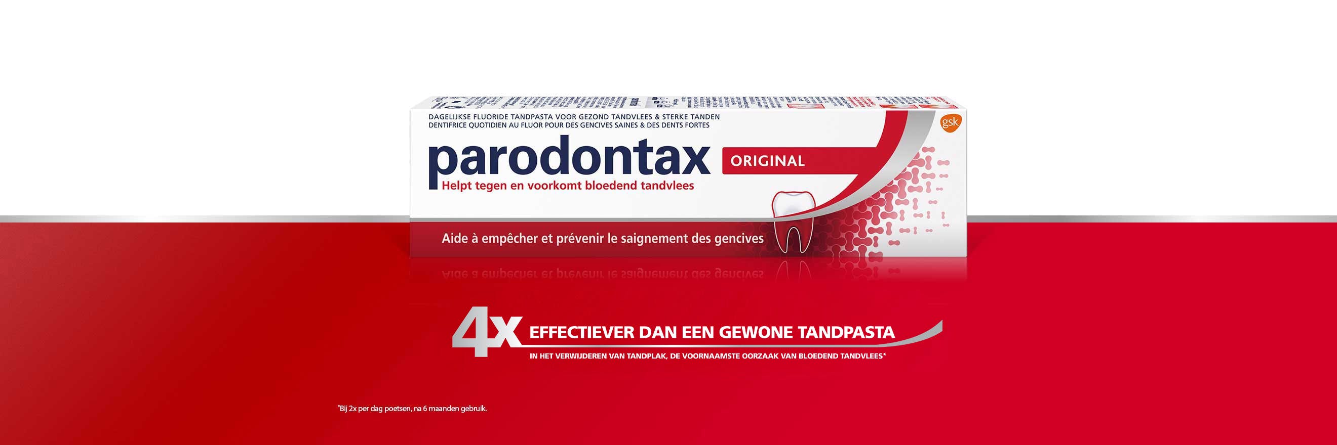 paradontax® gel voor dagelijks frisse tanden