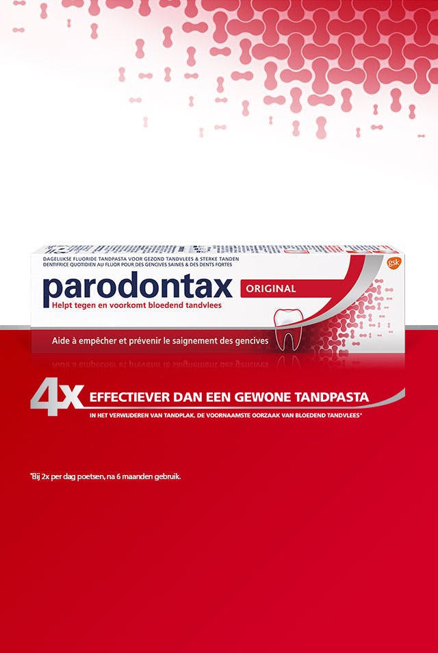 Verhelp tandvlees met parodontax tandpasta | parodontax