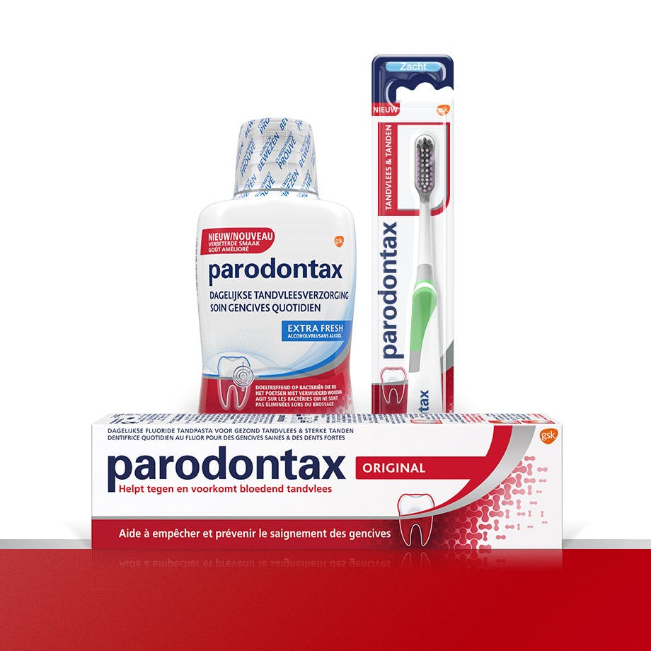 tandpasta of mondwater van paradontax® bestellen?