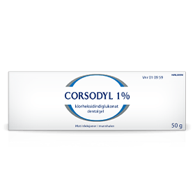 corsodyl geeli suuonteloon