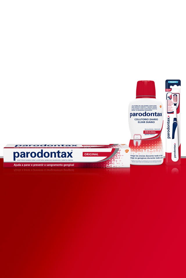Gama de uso diário parodontax